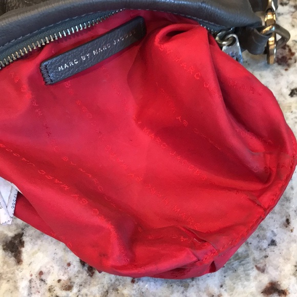 Marc by Marc Jacobs Gray Classic Q Percy Mini Bag Purse - Picture 15 of 16